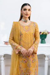 Chevron by Ramsha Unstitched 3 Piece Formals Vol-10 Suit-A-1004