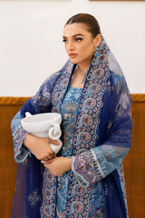 Chevron by Ramsha Unstitched 3 Piece Formals Vol-10 Suit-A-1006
