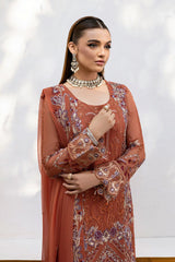 Chevron by Ramsha Unstitched 3 Piece Formals Vol-10 Suit-A-1007