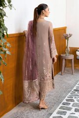 Chevron by Ramsha Unstitched 3 Piece Formals Vol-10 Suit-A-1009