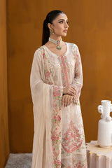 Chevron by Ramsha Unstitched 3 Piece Formals Vol-10 Suit-A-1011