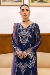 Chevron by Ramsha Unstitched 3 Piece Formals Vol-10 Suit-A-1012