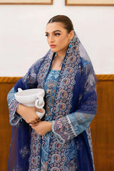 Chevron by Ramsha Unstitched 3 Piece Formals Vol-10 Suit-A-1012