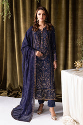 Aangan by Ramsha Unstitched 3 Piece Luxury Raw Silk Vol-01 Collection'2025-AA-103