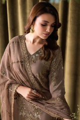 Aangan by Ramsha Unstitched 3 Piece Luxury Raw Silk Vol-01 Collection'2025-AA-110