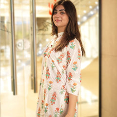 B.K Clothings 2 Piece Summer Suit-A Flower Block print 2pc