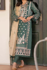 Shezlin by Aabyaan Unstitched 3 Piece Chikankari Print Lawn Suit-AC-06