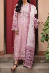 Shezlin by Aabyaan Unstitched 3 Piece Chikankari Print Lawn Suit-AC-03