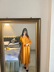 Solids By Silcot Stitched 2 Piece Korean Linen Suit-Linea Korea