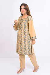 Miorah By Ayla Studio Stitched Solid Embroidered Co-ord - Taskeen