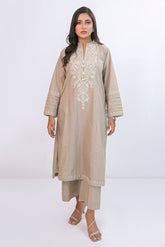 Miorah By Ayla Studio Stitched Solid Embroidered Co-ord -Arzoo