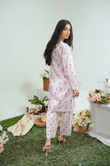 Dhaga Stitched 2 Piece Lawn Suit-Matching separate 0049