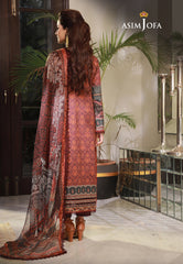 Asim Jofa Asra '23 Ajas-03 Embroidered Cambric (3-Pcs)