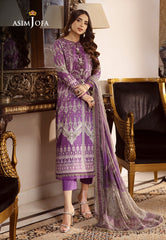 Asim Jofa Asra '23 Ajas-06 Embroidered Cambric (3-Pcs)