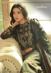 Asim Jofa Asra '23 Ajas-11 (3-Pcs) Printed Cambric 3 Pcs