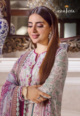 Asim Jofa Asra '23 Ajas-13 Designers Embroidered Stitched 3 Pcs
