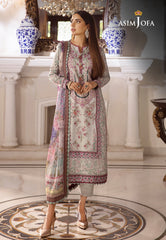 Asim Jofa Asra '23 Ajas-13 Designers Embroidered Stitched 3 Pcs