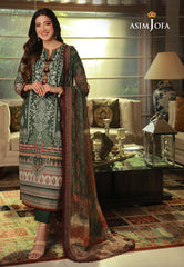 Asim Jofa Asra '23 Ajas-18 (2-Pcs) Printed Cambric 2 Pcs