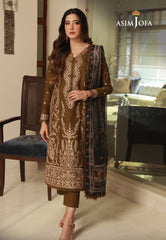 Asim Jofa Asra '23 Ajas-22 Cambric Embroidered (3-Pcs)