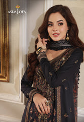 Asim Jofa Asra '23 Ajas-28 Embroidered Cambric (3-Pcs)