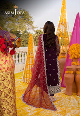 Dastaan By Asim Jofa Stitched 3 Piece Formals Pret Collection'2025-AJDAB-01
