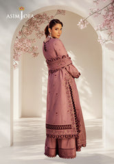 Asim Jofa Luxury Lawn Ajellb-02 Emb Stitched 3 Pcs