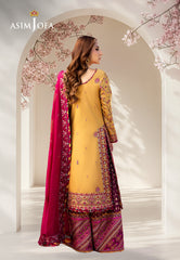 Asim Jofa Luxury Lawn Ajellb-07 Emb Lawn Stitched 3 Pcs