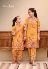 Asim Jofa Kids Ajgl-01 Printed Lawn 2 Pcs