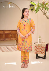 Asim Jofa Kids Ajgl-01 Printed Lawn 2 Pcs