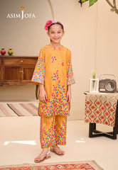 Asim Jofa Kids Ajgl-01 Printed Lawn 2 Pcs