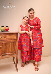 Asim Jofa Kids Ajgl-02 Printed Lawn 2 Pcs