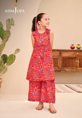Asim Jofa Kids Ajgl-02 Printed Lawn 2 Pcs