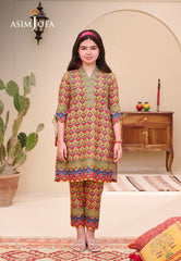 Asim Jofa Kids Ajgl-06 Printed Lawn 2 Pcs
