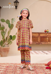 Asim Jofa Kids Ajgl-06 Printed Lawn 2 Pcs