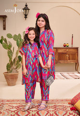 Asim Jofa Kids Ajgl-07 Printed Lawn 2 Pcs