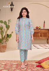 Asim Jofa Kids Ajgl-09 Printed Lawn 2 Pcs