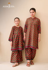 Asim Jofa Kids Ajgl-12 Printed Lawn 2 Pcs