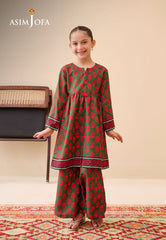 Asim Jofa Kids Ajgl-12 Printed Lawn 2 Pcs