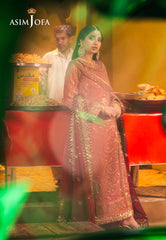 Asim Jofa Chamkeeli Ajkk-05 Embroidered Chiffon 3 Pcs