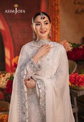 Asim Jofa Chamkeeli Ajkk-06 Embroidered Chiffon 3 Pcs