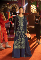 Asim Jofa Stitched 3 Piece Luxury Chiffon Collection AJLFB-01