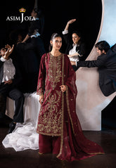 Luxury Festive By Asim Jofa Drop 2 Ajlfb-02 Emb Boski Silk Stitched 3 Pcs