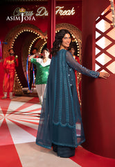 Asim Jofa Luxury Festive Drop 2 Ajlfb-14 Emb Chiffon Stitched 3 Pcs
