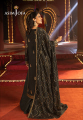 Luxury Festive By Asim Jofa Drop 3 Ajllfb-02 Emb Chiffon Stitched 3 Pcs