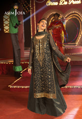 Luxury Festive By Asim Jofa Drop 3 Ajllfb-02 Emb Chiffon Stitched 3 Pcs