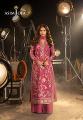 Asim Jofa Luxury Festive Drop 3 Ajllfb-15 Emb Silk Stitched 3 Pcs