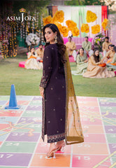 Jag Mag By Asim Jofa Ajmjb-11 Emb Paper Cotton Stitched 3 Pcs