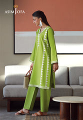 Asim Jofa Essential Pret Drop 7 Ajpb-129 Embroidered Cambric 2 Pcs