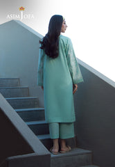 Asim Jofa Essential Pret Drop 7 Ajpb-133 Printed Rib Lawn 2 Pcs