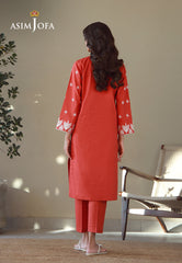 Asim Jofa Essential Pret Drop 7 Ajpb-147 Embroidered Lawn Check 2 Pcs